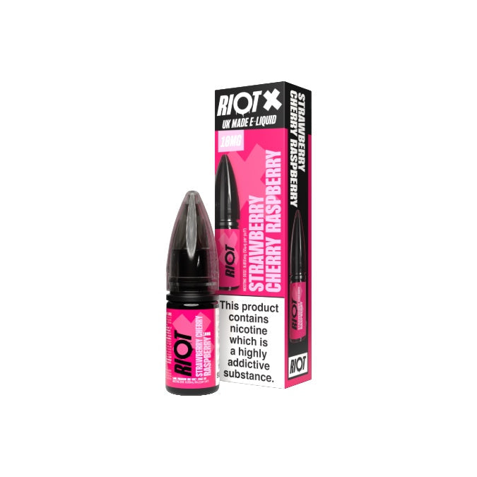 10mg RIOT X 10ml Nic Salts by Riot Squad (50VG/50PG)