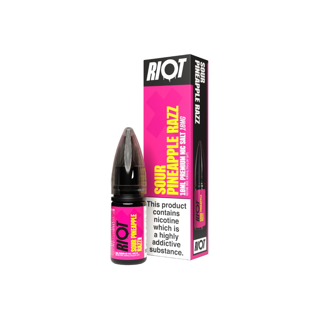10mg RIOT X 10ml Nic Salts by Riot Squad (50VG/50PG)