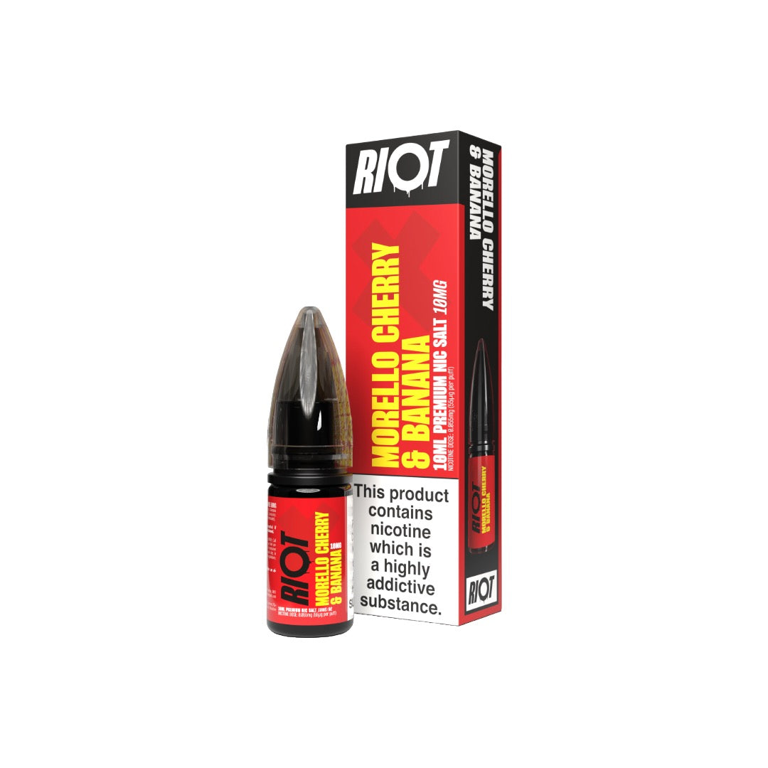 10mg RIOT X 10ml Nic Salts by Riot Squad (50VG/50PG)