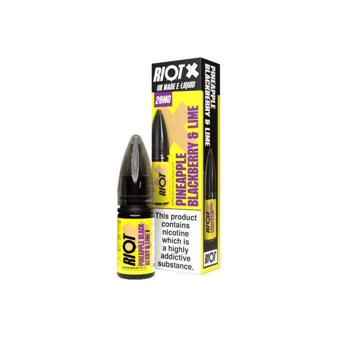 20mg RIOT X 10ml Nic Salts by Riot Squad (50VG/50PG)