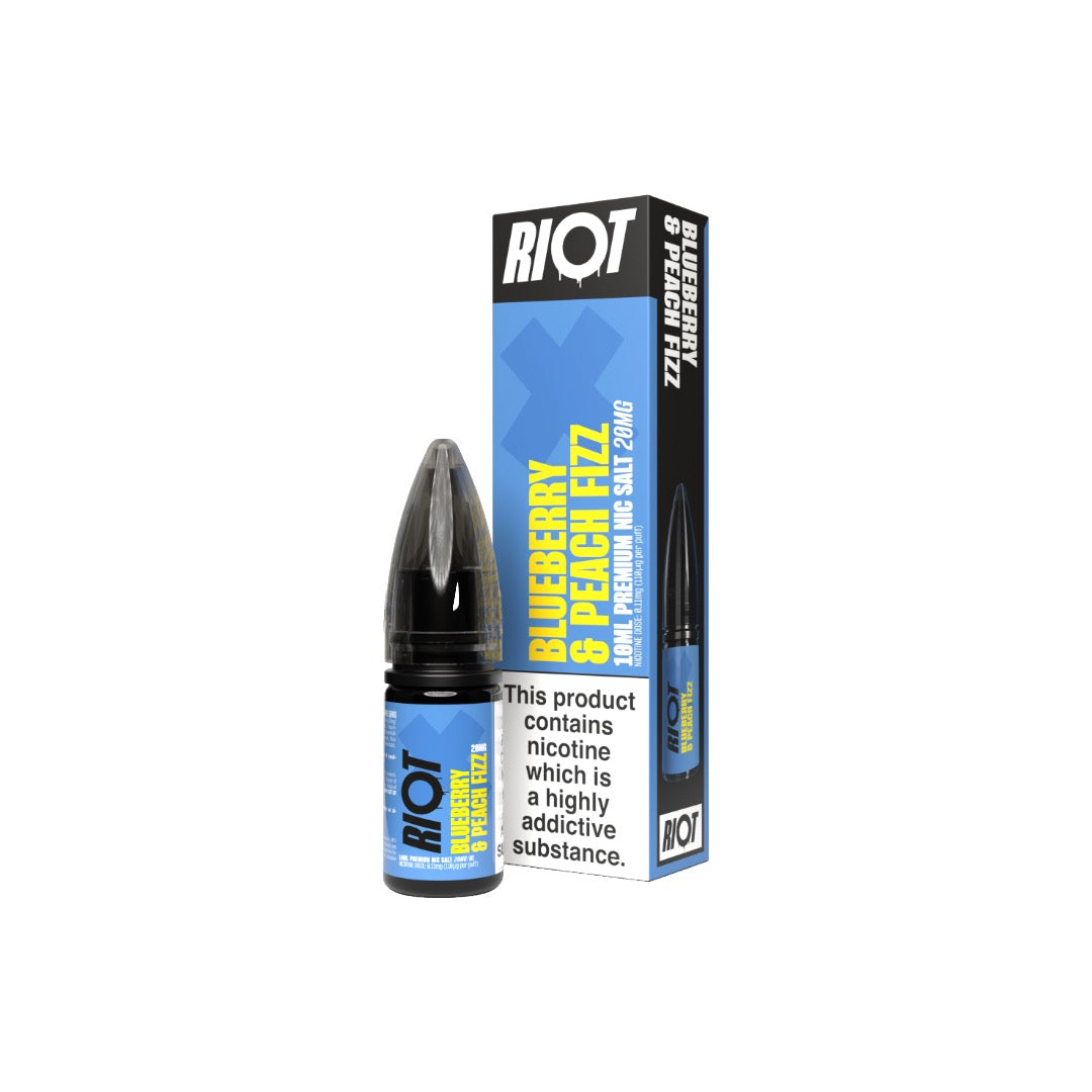 20mg RIOT X 10ml Nic Salts by Riot Squad (50VG/50PG)