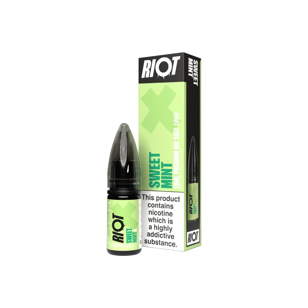 10mg RIOT X 10ml Nic Salts by Riot Squad (50VG/50PG)