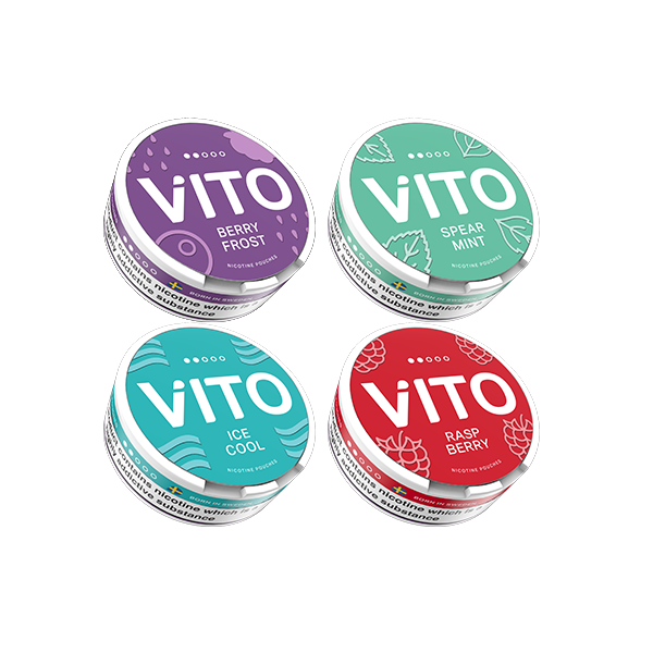 6mg VITO Nicotine Pouches - 20 Pouches