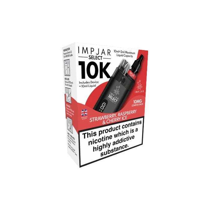 10mg Imp Jar Select 10ml Starter Vape Kit