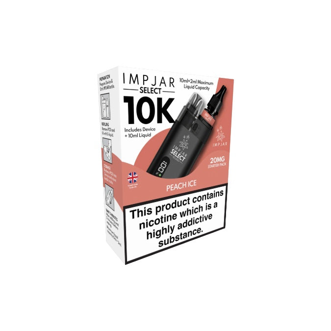 20mg Imp Jar Select 10ml Starter Vape Kit