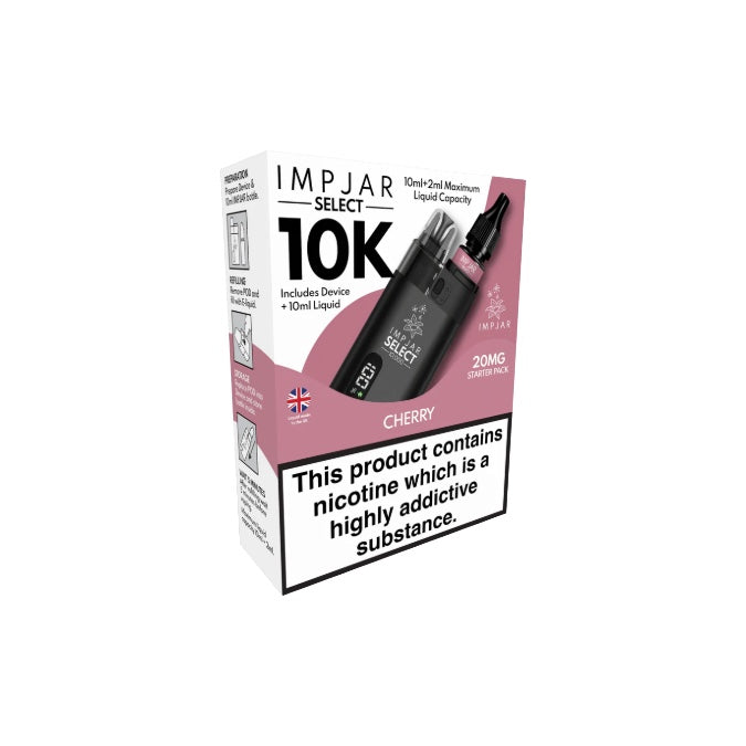 20mg Imp Jar Select 10ml Starter Vape Kit
