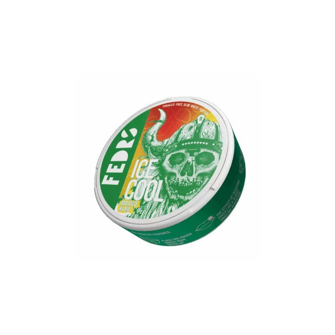 65mg FEDRS Ice Cool Hard Nicotine Pouches - 20 Pouches