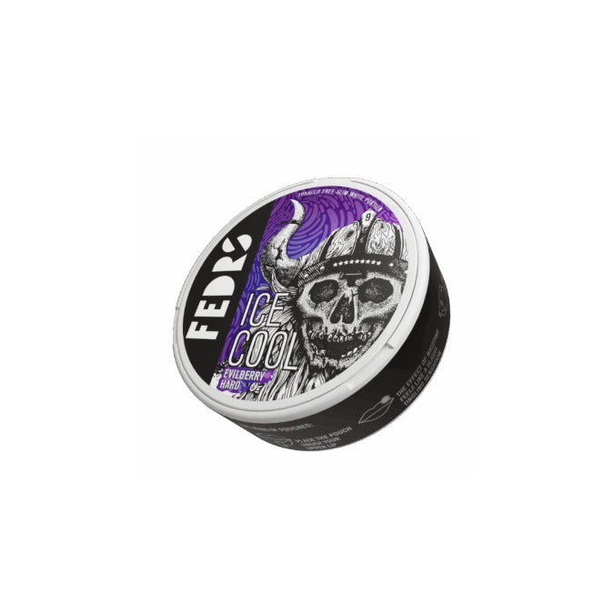 65mg FEDRS Ice Cool Hard Nicotine Pouches - 20 Pouches