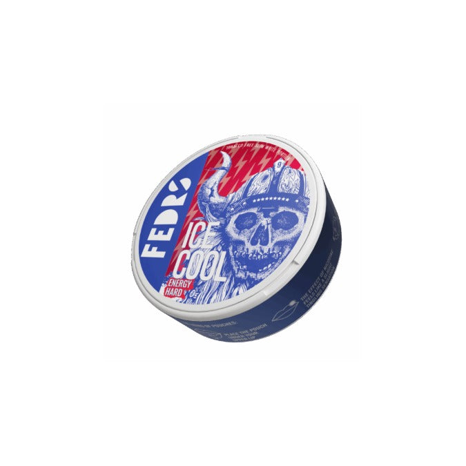 65mg FEDRS Ice Cool Hard Nicotine Pouches - 20 Pouches