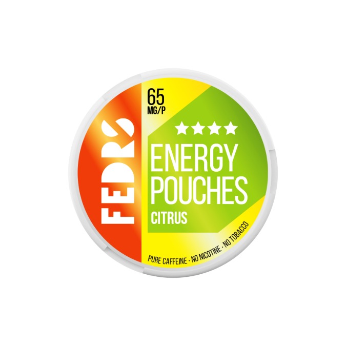 65mg FEDRS Energy Pouches - 20 Pouches