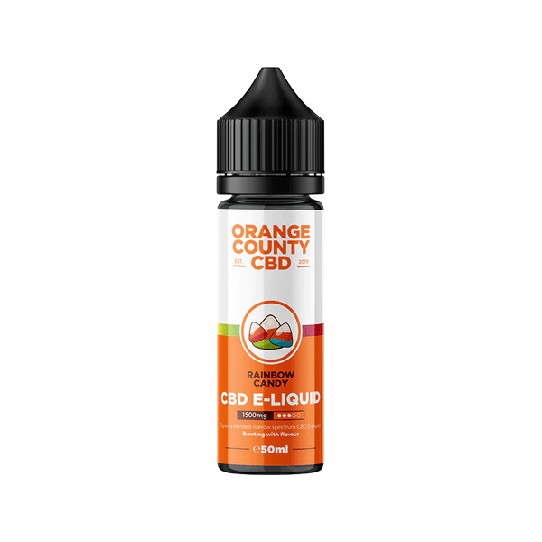 Orange County CBD 1500mg Broad Spectrum CBD E-liquid 50ml (50VG/50PG)