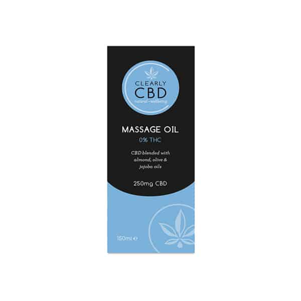 Clearly CBD 250mg CBD Massage Oil 150ml