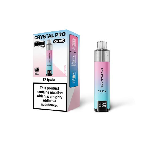20mg Crystal Pro CP 10K Pod Vape Kit 10000 Puffs