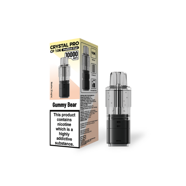 20mg Crystal Pro CP 10K Prefilled Pod 10000 Puffs - 1Pc