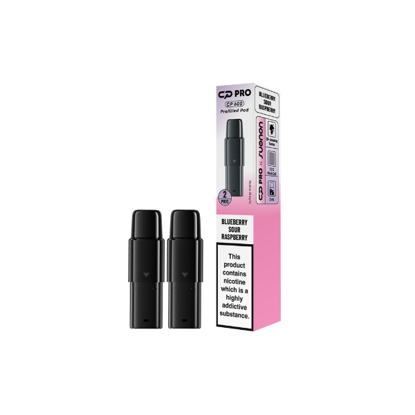 20mg Crystal Pro CP 600 Prefilled Pod 600 Puffs - 2 Pcs