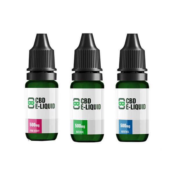 CBD Asylum 500mg CBD E-liquid 10ml (70VG/30PG)