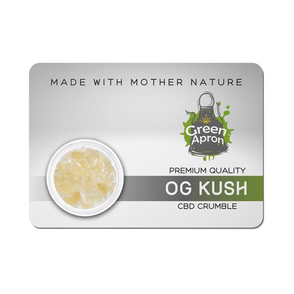 Green Apron Crumble 85% CBD + 10% CBG - 1g