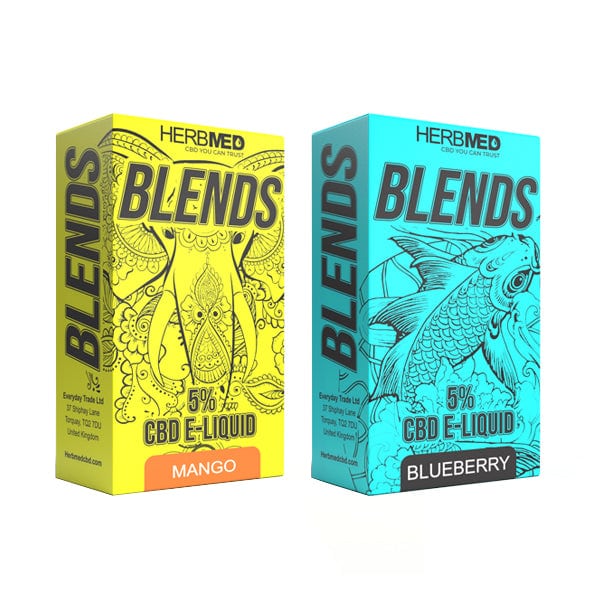 Herbmed CBD 500mg CBD Vaping Liquid 10ml (80PG/20VG)