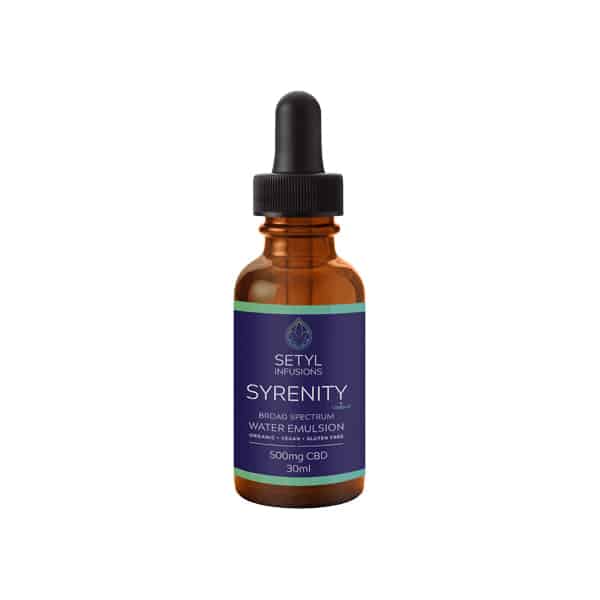 Setyl Infusions 500mg Syrenity Water Emulsion CBD - 30ml