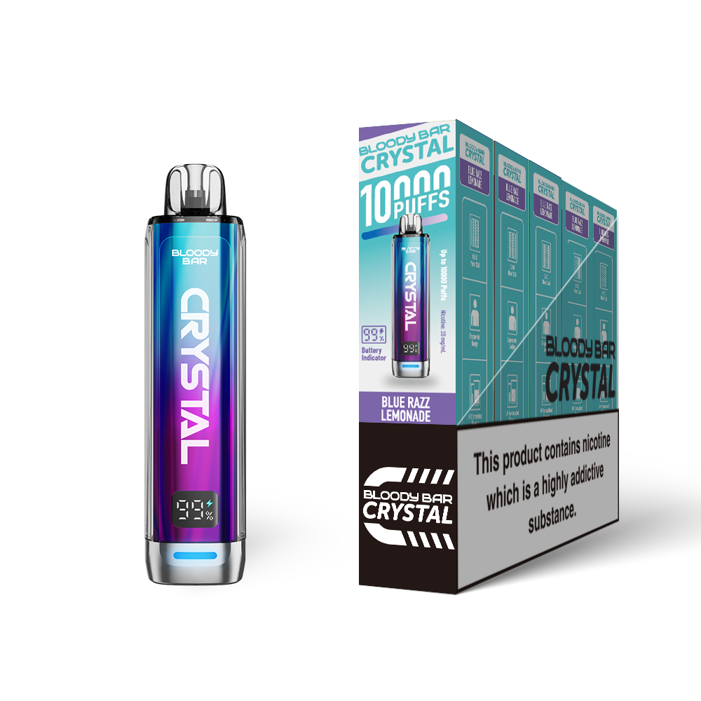 Bloody Bar Crystal 10k Prefilled Pod Vape Kit 10000 Puffs