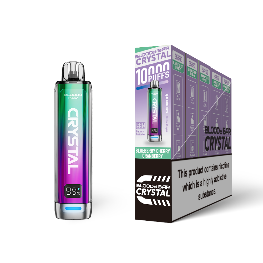 Bloody Bar Crystal 10k Prefilled Pod Vape Kit 10000 Puffs