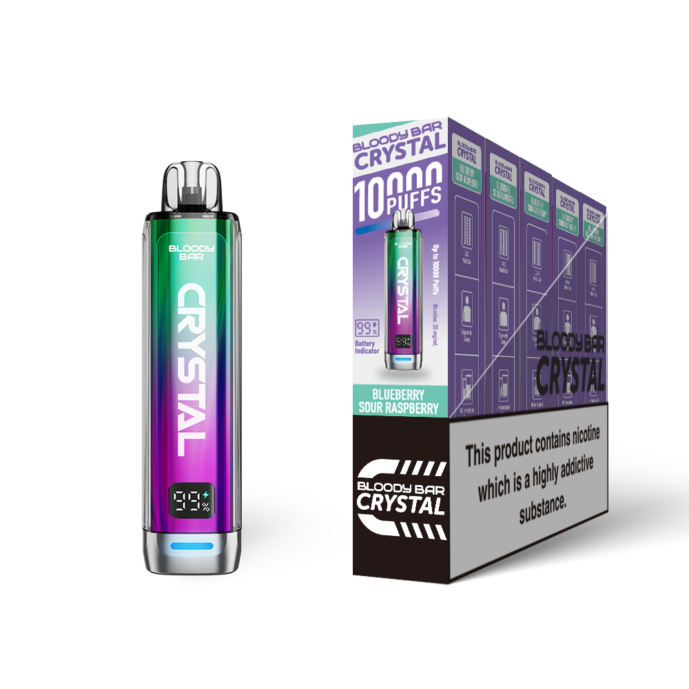 Bloody Bar Crystal 10k Prefilled Pod Vape Kit 10000 Puffs