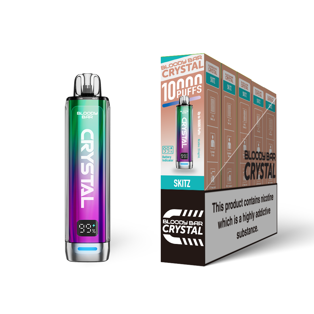 Bloody Bar Crystal 10k Prefilled Pod Vape Kit 10000 Puffs