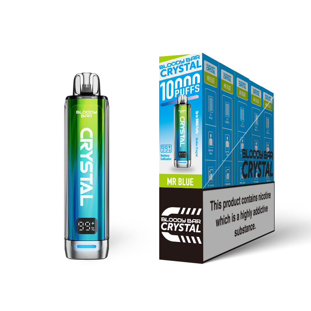 Bloody Bar Crystal 10k Prefilled Pod Vape Kit 10000 Puffs