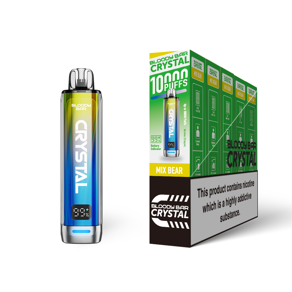 Bloody Bar Crystal 10k Prefilled Pod Vape Kit 10000 Puffs