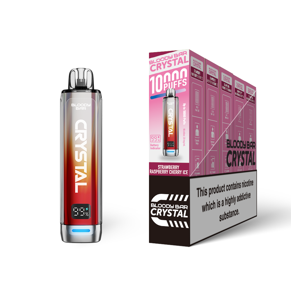 Bloody Bar Crystal 10k Prefilled Pod Vape Kit 10000 Puffs