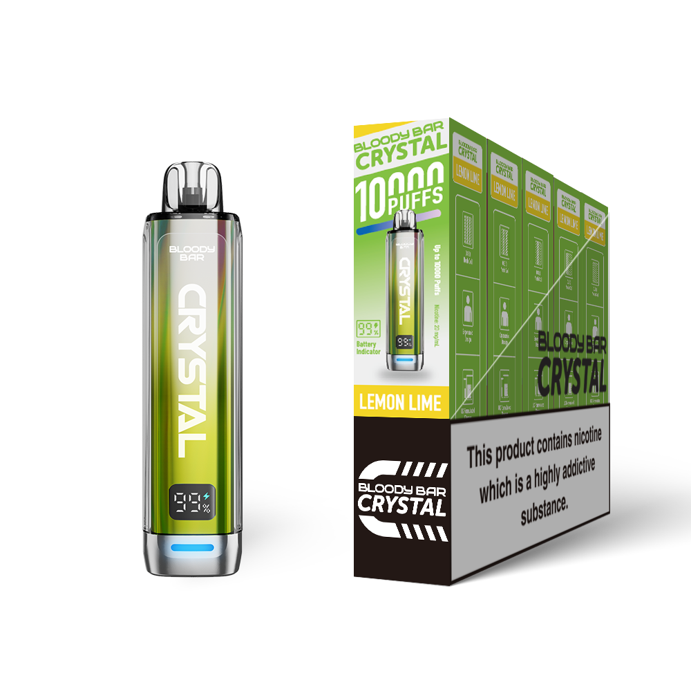 Bloody Bar Crystal 10k Prefilled Pod Vape Kit 10000 Puffs