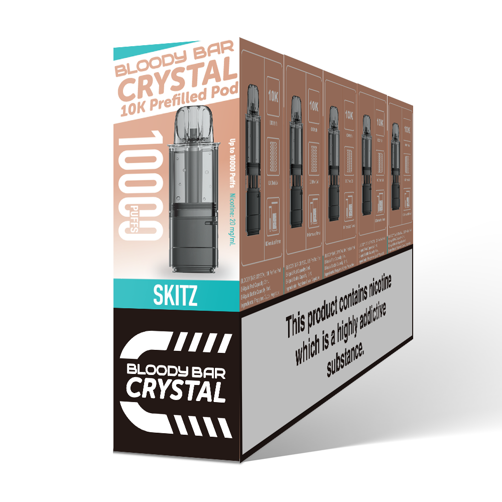 Bloody Bar Crystal 10k Prefilled Pod - 10000 Puffs