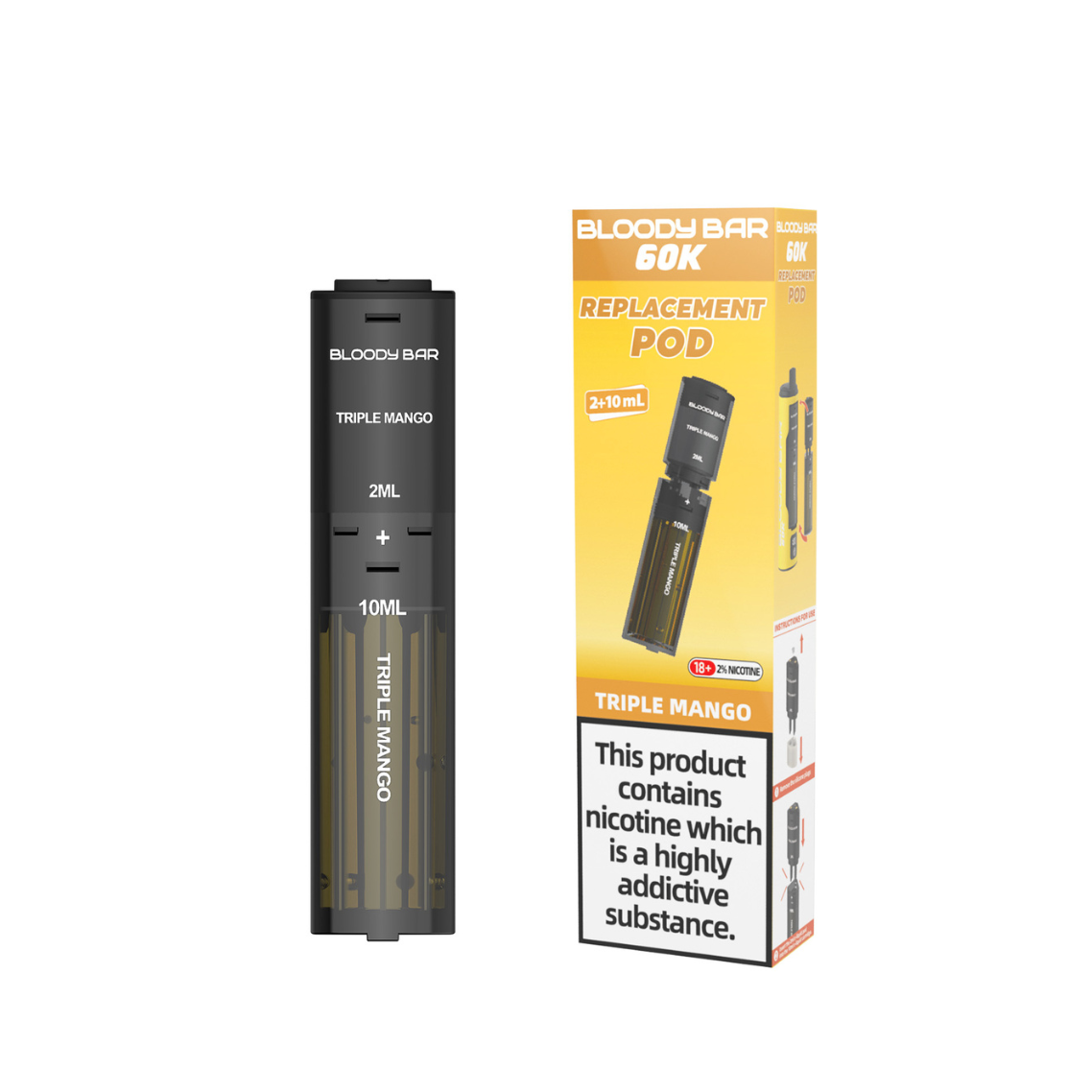 Bloody Bar 60k Prefilled Pods - 60000 Puffs