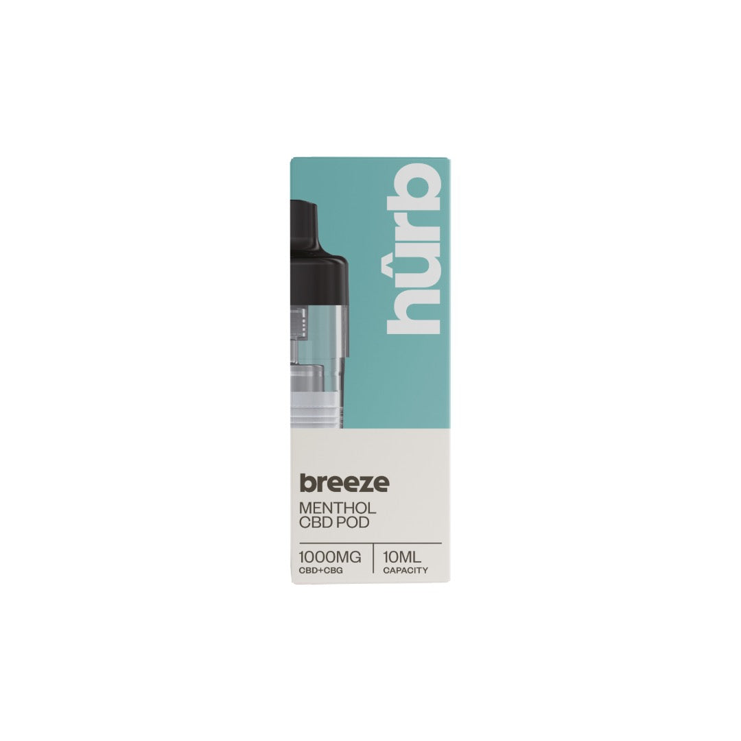 Hurb Breeze CBD 1000mg Pre-filled Pod 10ml