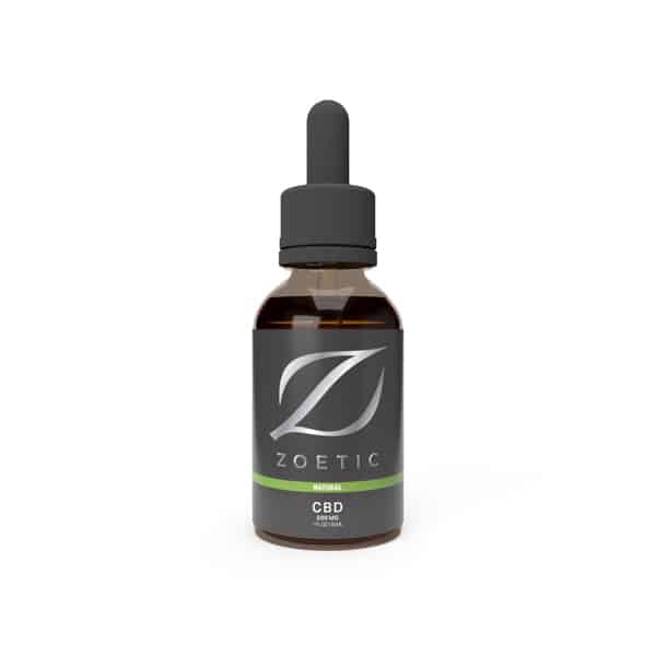 Zoetic 500mg CBD Oil 30ml - Calming Natural