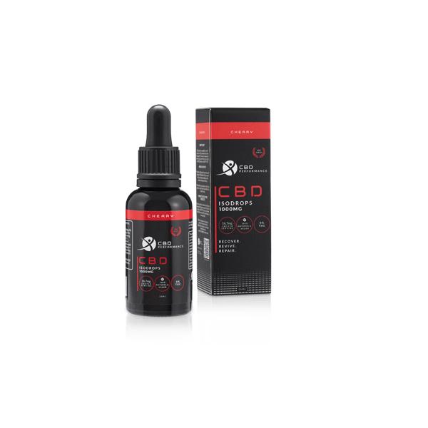 CBD Performance 1000mg CBD Isodrops Supplement 30ml