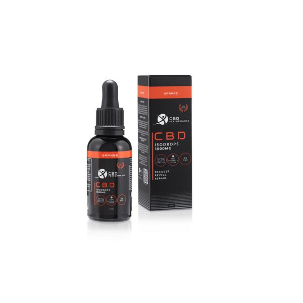 CBD Performance 1000mg CBD Isodrops Supplement 30ml