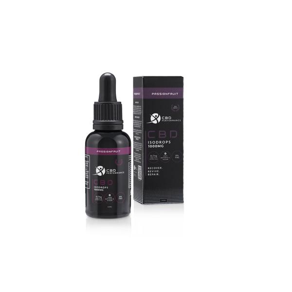 CBD Performance 1000mg CBD Isodrops Supplement 30ml