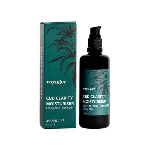 Voyager 400mg CBD Clairty Moisturiser - 100ml