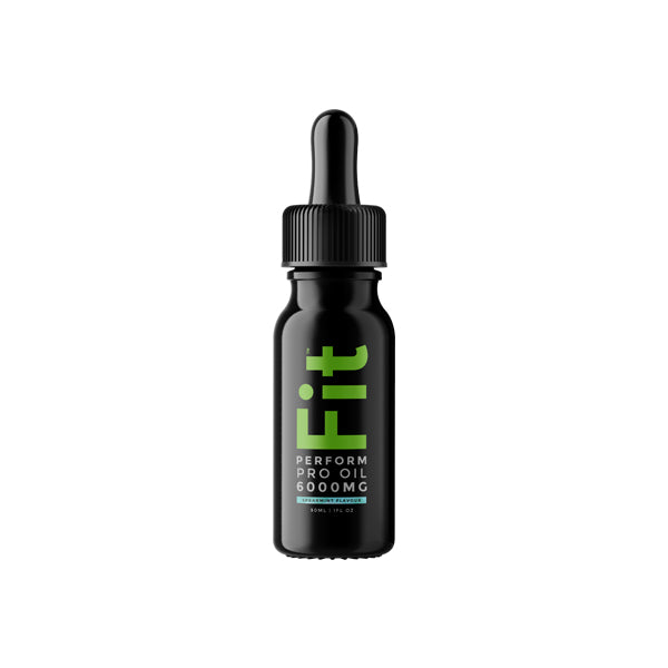 Fit CBD 6000mg CBD Spearmint Perform Pro CBD Oil 30ml