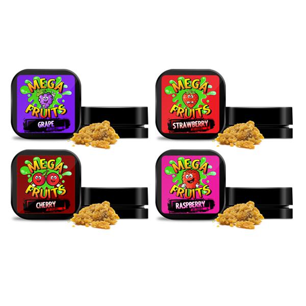 Mega Fruits 85% CBD 4.5% CBG Broad Spectrum CBD Crumble - 1g