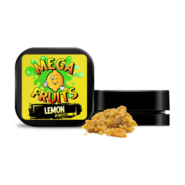 Mega Fruits 85% CBD 4.5% CBG Broad Spectrum CBD Crumble - 1g