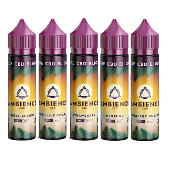 Ambience CBD Eliquids 1000mg CBD 60ml