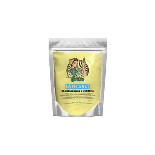 Lady Green 20mg CBD Blood Orange & Verbana Bath Salts - 150g