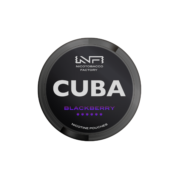 43mg CUBA Black Nicotine Pouches - 25 Pouches