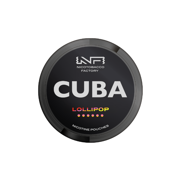 43mg CUBA Black Nicotine Pouches - 25 Pouches