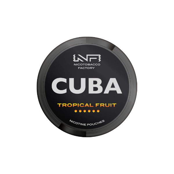43mg CUBA Black Nicotine Pouches - 25 Pouches