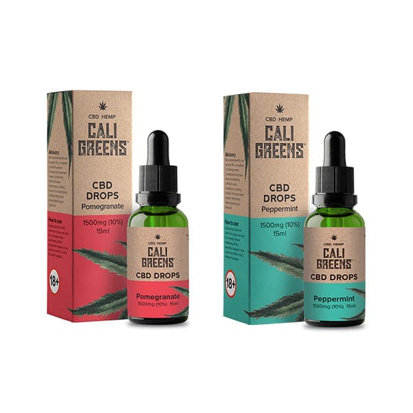 Cali Greens 1500mg CBD Oral Drops - 15ml