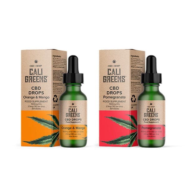 Cali Greens 1500mg CBD Oral Drops - 30ml