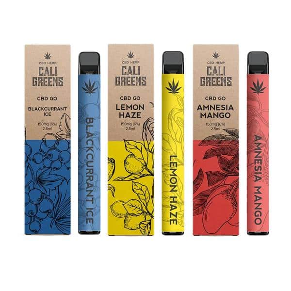 Cali Greens CBD GO 150mg Disposable Vape Pen